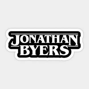 Jonathan Stranger Byers Things Sticker